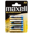 Батарейки MAXELL Super Alkaline AA 1,5 R6 4 шт.