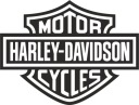 Harley Davidson — наклейка — 10 х 7,5 см