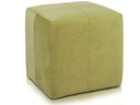 40x40 ZIELONA KOSTKA PLUSZOWA PUFA MŁODZIEŻOWA