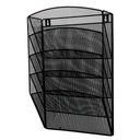 НАБОР ИЗ 5 НАСТЕННЫХ ПОЛОК, ЧЕРНЫЙ