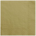 SERWETKI PAPIEROWE TRÓJWARSTWOWE ZŁOTE 20 SZTUK