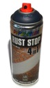 FARBA NA RDZĘ RUST STOP 4W1 IRON MICA CZARNY 400ml
