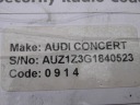 RADIO AUDI CONCERT 8J0035186J AUDI TT 8J KOD-0914photo 8