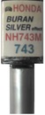 HONDA NH743M BURAN SILVER LAKIER ZAPRAWKA DO RYS