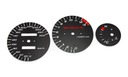 Suzuki RF 900 R Циферблаты часов ЧЕРНЫЕ