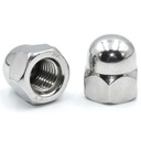 M8 НАКРЫТАЯ ГАЙКА НЕРЖАВЕЮЩАЯ A2 1587 (10)