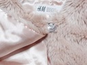 H&M bolerko pluszowe kamizelka do sukienki RÓŻOWA J.NOWA 92-98 Kolor różowy