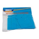 Шпатели BLUECAR PLASTIC Flip-Flop, 4 шт.