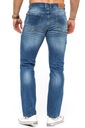 SPODNIE MĘSKIE STANLEY JEANS - 400/152 - 112cm L32 Materiał dominujący bawełna