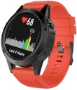 ОРАНЖЕВЫЙ Сапфировый ремешок для Garmin FENIX 6X