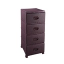 КОМОД, ШКАФ, ПОЛКА, РАТАН, 4 ЯЩИКА, ВАННАЯ КОМНАТА