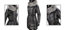 Dámsky kožený kabát Zimný DORJAN SYL450_2 XS Veľkosť 34