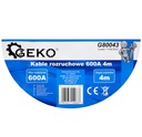 káble Štartovacie káble 4m 600A puzdro Geko Katalógové číslo výrobcu 80043