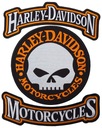 VAR патч HARLEY DAVIDSON + МОТОЦИКЛЫ + ЧЕРЕП