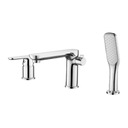 СМЕСИТЕЛЬ ДЛЯ ВАННЫ НА 3 ОТВЕРСТИЯ С КЕРАМИЧЕСКИМ ПЕРЕКЛЮЧАТЕЛЕМ