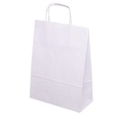 СУМКА БУМАЖНАЯ 24х10х32см БЕЛАЯ 10 шт.