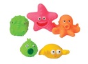 Игрушка-скрип для ванны SEA ANIMALS