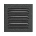 ВЕНТИЛЯЦИОННАЯ МАРКА 14x14 ДЫМОХОД 7024 МАТОВЫЙ ГРАФИТ