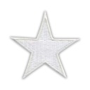 Нашивка STAR, звезда, флуоресцентная ВЫШИВКА