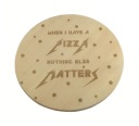 ВРАЩАЮЩАЯСЯ ДОСКА ДЛЯ ПИЦЦЫ С ВАШЕЙ ГРАВИРОВКОЙ, 35 СМ