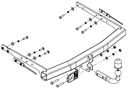 TOW BAR TOW BAR FORD MONDEO MK4 IV 2007-2014 MODULE 13 PIN photo 3 - milautoparts-fr.ukrlive.com