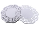 АЖУРНЫЕ ДЕКОРАТИВНЫЕ БУМАЖНЫЕ САЛФЕТКИ Ø 25СМ 100ШТ.