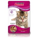 Benek Junior Lamb пакетики 24х100г для кошек