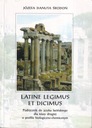 LATINE LEGIMUS ET DICIMUS KL. 2 СРЕДА