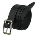 РЕМЕНЬ ДЛЯ БРЮК ЖЕНСКИЙ КОЖАНЫЙ 4СМ ЧЕРНЫЙ 105