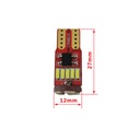 LED MINI 15 SMD 4014 W5W T10 СТАБИЛИЗАТОР CANBUS