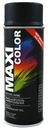 Лак Motip Maxi Color 400 мл SPRAY RAL 9005 черный матовый