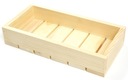 SKRZYNKA DREWNIANA DEKORACYJNA HEBLOWANA 30x15x6
