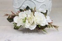 Гребень для волос пыльная роза WHITE CREAM свадьба