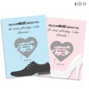 СКРЕТЧ-КАРТА - ОБУВЬ для свидетелей свадьбы