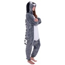 Лемур пижама кигуруми Onesie мужской женский маскарадный костюм S 146-154