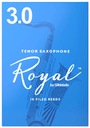 Трость для саксофона D'Addario RICO ROYAL. тенор 3.0