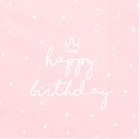 ОДНОРАЗОВЫЕ БУМАЖНЫЕ САЛФЕТКИ BIRTHDAY-0661