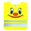 ДЕТСКИЙ Светоотражающий жилет, ЖЕЛТЫЙ, РАЗРЕШЕН ДЛЯ ДОРОЖНОГО ДВИЖЕНИЯ