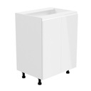 Нижний кухонный шкаф 60 см ASPEN D60 белый глянец