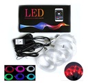 6x EL WIRE FIBER OPTIC LED RGB AMBIENT PILOT APP 8 м