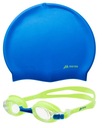 НАБОР MARTES ОЧКИ Шапочка для плавания JUNIOR КОМПЛЕКТ ДЛЯ ДЕТЕЙ СИНИЙ
