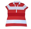 TOMMY HILFIGER BLUZKA KOSZULKA POLO M L PASKI