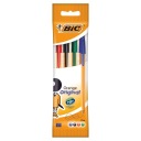 Ручка Bic оранжевая 4 цвета