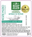 Мыло жидкое Biały Jeleń Козье молоко увлажняющее 5 л