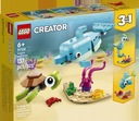 LEGO Creator 3w1 31128 Delfin i żółw NOWY Stan opakowania oryginalne