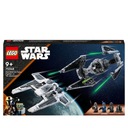 LEGO Star Wars 75348 Mandalorianska stíhačka Fang Fighter vs TIE Hrdina Hviezdne vojny