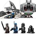 LEGO Star Wars 75348 Mandalorianska stíhačka Fang Fighter vs TIE Hmotnosť (s balením) 1.27 kg
