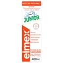 Elmex Junior Ústna voda ústna dutina pre deti 6-12 rokov 400ml Hmotnosť (s balením) 0.49 kg
