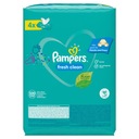 Pampers Fresh Clean Chusteczki 4 opakowania = 320 chusteczek Linia Fresh Clean