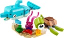 LEGO Creator 3w1 31128 Delfin i żółw NOWY Nazwa zestawu Delfin i żółw